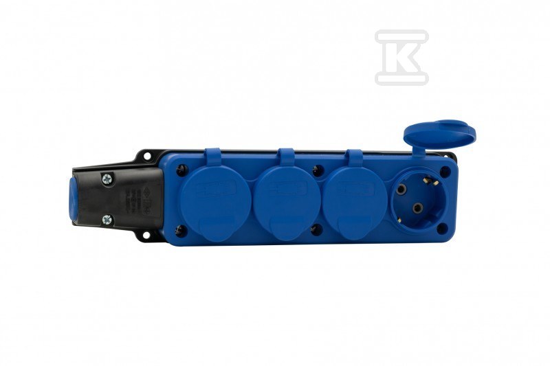 Listwa gumowa 4x230V 16A SCHUKO - F6.0403
